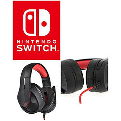 Casque PC Gamer Pro Nintendo Switch Pro-SH3 Rouge - Under Control