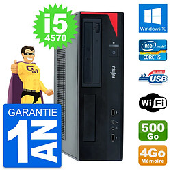 PC Fujitsu Esprimo E520 DT Intel i5-4570 RAM 4Go Disque 500Go Windows 10 Wifi · Occasion 