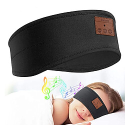 GUPBOO Casque bandeau de musique sans fil avec chapeau de microphone pour casque d'appel sportif pour hommes et femmes 