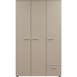 Acheter TRENDTEAM Chambre bébé Trio : Lit 70 x 140 cm + Armoire + Commode a langer CLEVER - Cappuccino - TREND TEAM