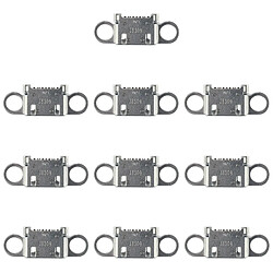 Wewoo Pour Galaxy C5 / C7 / S6 / Note 5 Connecteur de port de charge 10 PCS