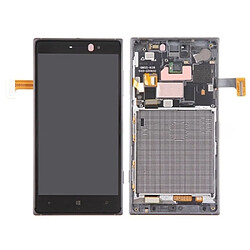 Wewoo Pour Nokia Lumia 830 Noir pièce détachée LCD Écran + Tactile Digitizer Assemblée avec Cadre