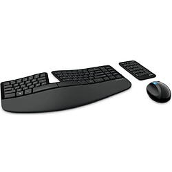 Microsoft L5V-00013 keyboard Microsoft L5V-00013 clavier Souris incluse USB QWERTY Italien Noir