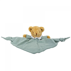 Avis Doudou triangle hochet ours Céladon - Trousselier