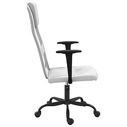 Acheter Maison Chic Chaise Gaming | Chaise de bureau Ergonomique Fauteuil réglable en hauteur blanc -GKD83280