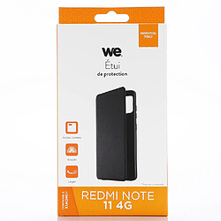 Avis WE Etui de Protection Compatible avec XIAOMI REDMI NOTE 11 4G] - Housse Fine en PU avec Technologie Absorption des Chocs & Finition Premium Avec Fenetre [Shock Absorbtion]