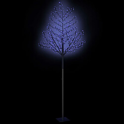 Avis vidaXL Sapin de Noël 600 LED bleues Cerisier en fleurs 300 cm