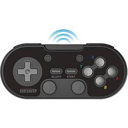 Cstore Manette Sans Fil - RetroBit Legacy 16 - Noire - Switch, PC, Steam, Raspberry Pi, SNES, Android 