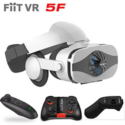 Wewoo Casque VR FiitVR 5F Version avec Lunettes de réalité virtuelle pour de refroidissementLunettes 3D Casques Deluxe Edition