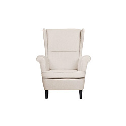 Acheter Beliani Fauteuil Beige clair ABSON