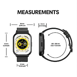 Yonis Montre Connectée IP68 Appels Et Santé pas cher