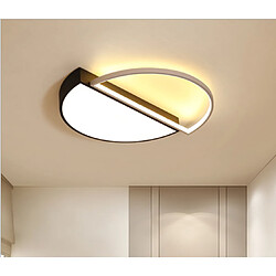 Universal Plafonnier à LED de 55 cm, élégant plafonnier, 47W lumens, contrôle à distance en continu, décoration moderne de plafonnier intérieur