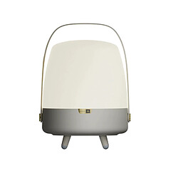 Lampe haut-parleur - portable et sans fil - connexion bluetooth et son haute fidélité, couleur beige - Lite-up Play Sand - KOODUU