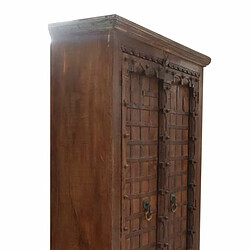 Avis Armoire Alexandra House Living Marron Bois Recyclé 42 x 217 x 118 cm