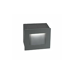 NOVA LUCE Applique e KRYPTON Gris Foncé LED 3 W H8 