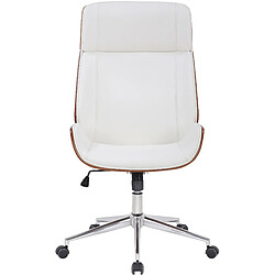 Non Chaise de bureau Varel simili cuir