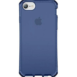 Itskins Coque pour iPhone SE 2022 Renforcée Spectrum Clear Bleu