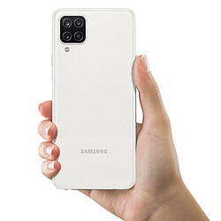 Cache Batterie Samsung Galaxy A12 Façade Arrière Originale Samsung Blanc pas cher