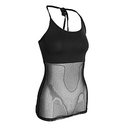 Avis danse du ventre licou gilet chemise vêtements de danse danse latine basics l noir