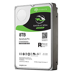 Acheter Seagate Technology BarraCuda Pro 8 To 3.5"" SATA III (6 Gb/s) Cache 256 Mo