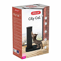 Avis ZOLUX Griffoir poteau City Cat pour chat - 47 x 39 x 62 cm - Gris