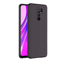 PHONECARE Coque Silicone Liquide - Xiaomi Poco M2 - Noir 