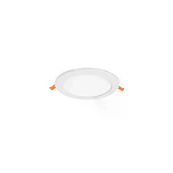 Plafonnier LED Encastrable AC220/240V 12W 1050lm 120° Etanche IP40 IK06 Ø175mm - Blanc Chaud 3000K perçage Ø155mm