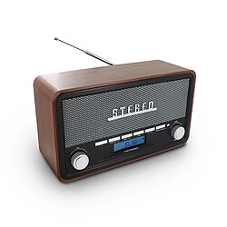 METRONIC Radio Vintage numérique Bluetooth, DAB+ et FM RDS - 477230