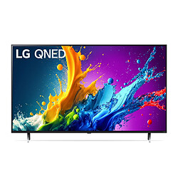 TV intelligente LG 65QNED80T6A 4K Ultra HD 65" HDR QNED 