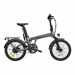 Vélo électrique pliant ADO Air 20 Pro - Moteur 250W Batterie 36V9.6Ah Assisté Autonomie 100KM Freins à Disque Hydrauliques - Gris Découvrez le Vélo électrique pliant ADO Air 20 Pro - Puissance 250W, Batterie 36V9.6Ah, Assisté Autonomie 100KM