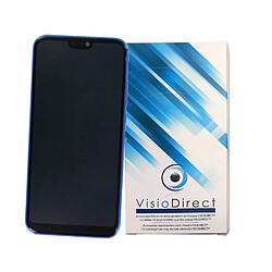 Visiodirect Ecran complet sur chassis pour HUAWEI P20 lite bleu 5.84"" vitre tactile et ecran LCD Téléphone portable 