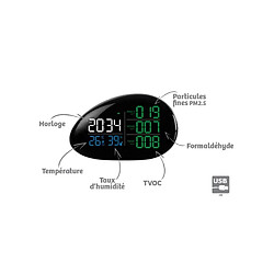 ORIUM Mesureur analyseur qualité de l'air Complet Galet - Référence 23623