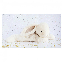 Grande peluche Lapin Bonbon 75 cm taupe - Doudou et compagnie