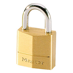 MASTER LOCK - Cadenas laiton 20 mm 