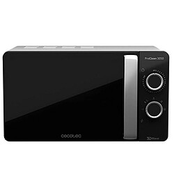 Avis Totalcadeau Micro-ondes à plaque tournante 20 L 700W Argenté Noir - Micro-ondes avec fonction décongélation pas cher