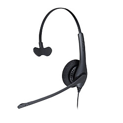 Jabra BIZ 1500 Mono USB, Centre d'appel-Bureau, Monophonique, Bandeau, Noir, CE, FCC, UL, cUL, EAC, RCM, KCC, RoHS, REACH, Avec fil