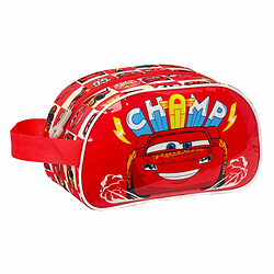 Trousse de Toilette Cars Let's race Blanc Rouge 26 x 15 x 12 cm 