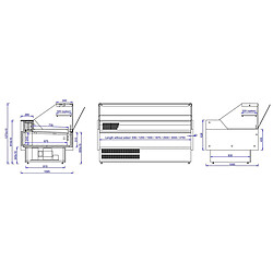 Acheter Vitrine Réfrigérée Professionnelle - Profondeur 1095 mm - Combisteel