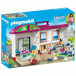 Playmobil® Clinique vétérinaire transportable Playmobil City Life 70146