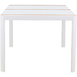 Acheter Venture Home Table de repas extérieure 6 places Togo blanc.