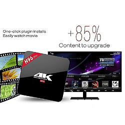 Universal H96 Pro pour 6.0 TV Box 8cord CPU sans fil Bluetooth 4.0 