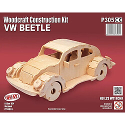 Maquette en bois Voiture Coccinelle - Quay