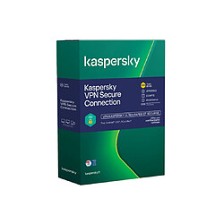 Kaspersky VPN Secure connection 5 Postes/1 An 