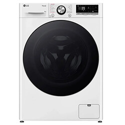 Lave-linge hublot 9kg 1400 tours/min blanc - F94R76WHST - LG 