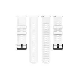 Acheter Wewoo Bracelet pour montre connectée de remplacement de Smartwatch en silicone Amazfit GTRtaille 22 mm blanc