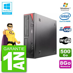 PC Fujitsu Esprimo E520 DT G3220 RAM 8Go Disque 500Go Graveur DVD Wifi W7 · Occasion 