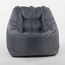 Jardindeco Fauteuil intérieur extérieur 70 x 60 x 80 cm Marco gris anthracite.