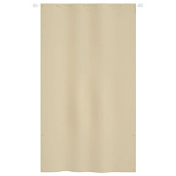 vidaXL Écran de balcon Beige 140x240 cm Tissu Oxford