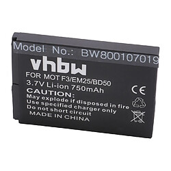 vhbw Batterie remplacement pour AVM 100402, 312BAT006, 312BAT016, BAK130506, EAC62339101 pour téléphone fixe sans fil (750mAh, 3,7V, Li-ion)