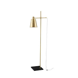 NOVA LUCE Lampadaire SIGNORE Or & Noir LED E27 1x12 W